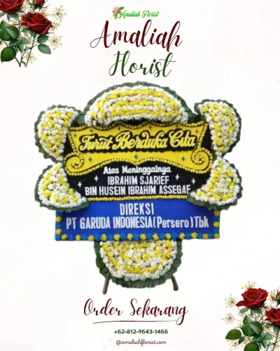 Papan Bunga Duka di Cemplang